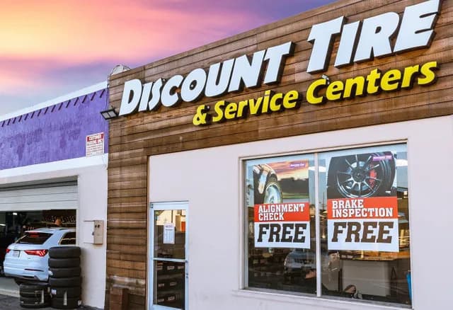 A Discount Tire & Service Centers storefront