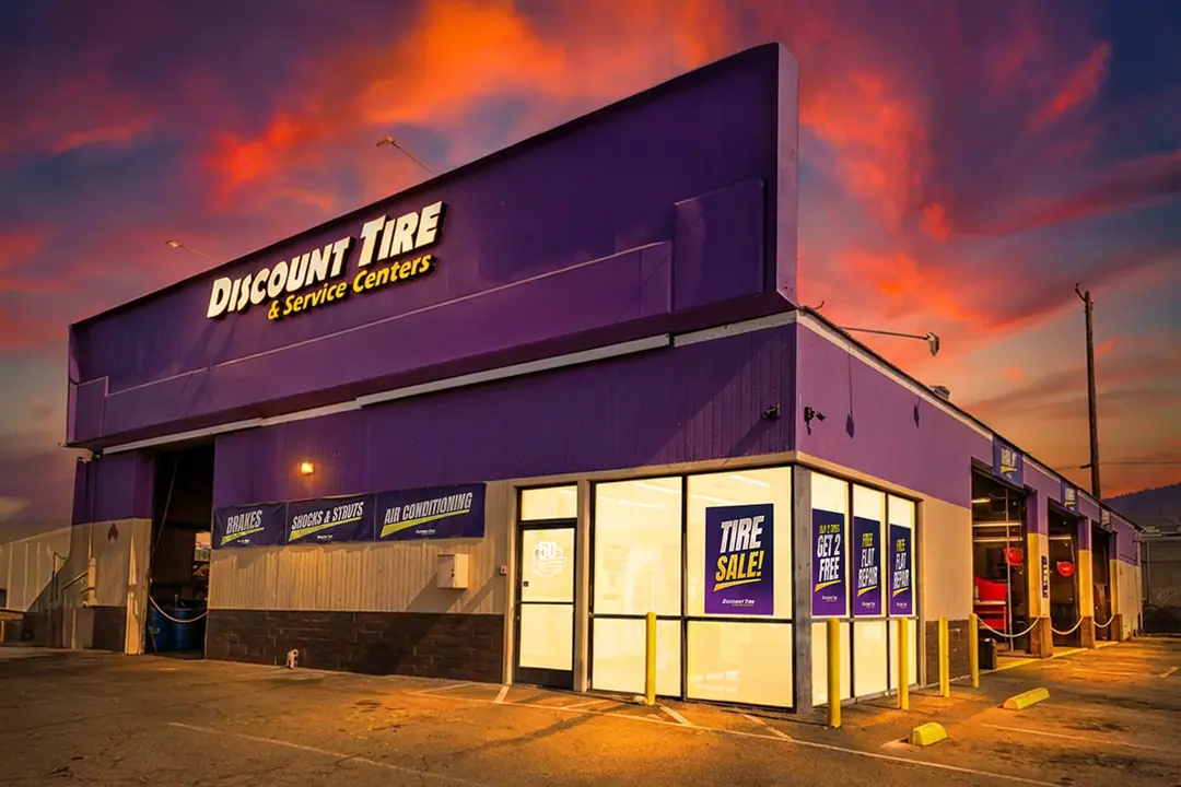 Discount Tire & Service Centers Fullerton storefront at 2341 East Orangethorpe Avenue