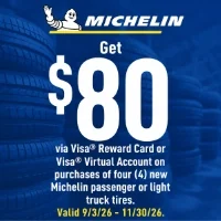Michelin manufacturer rebate artwork