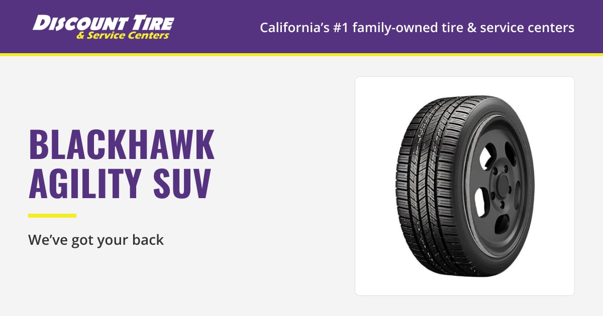 Blackhawk Agility SUV Tires | Discount Tire Centers